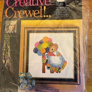 Vintage new in package Creative Crewel - Mouse
